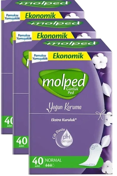 120 Adet Yoğun Koruma Günlük Ped ürün görseli 1