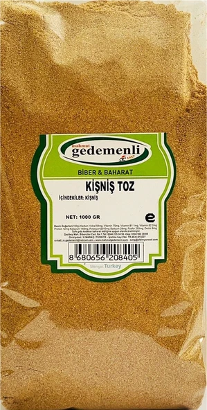 Gedemenli Toz Kişniş 1 KG ürün görseli 1