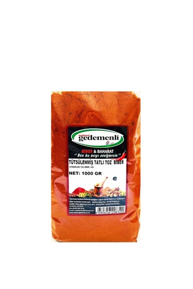 Tütsülenmiş Tatlı Toz Biber 1 Kg ürün görseli 1