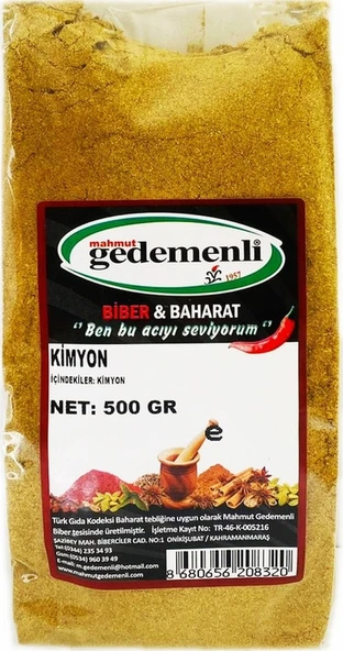 Gedemenli Toz Kimyon 500 G ürün görseli 1
