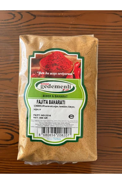 FAJİTA BAHARATI 500 GR ürün görseli 1
