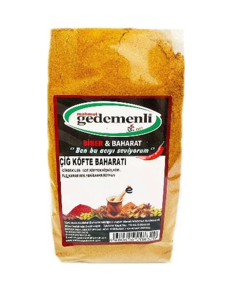 Mahmut Gedemenli Çiğ Köfte  Baharatı 250 G ürün görseli 1