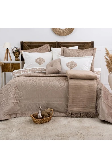 Home Anna Çeyiz Seti 11 Parça-Cappuccino ürün görseli 1