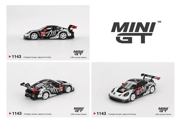 MINI GT 1:64 Porsche 911 GT3 R  AO Racing 2025 IMSA Petit Le Mans ürün görseli 1