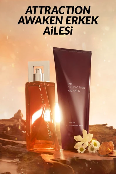 Attraction Awaken Erkek Parfüm Edt 75 ml - Resim 4