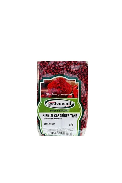 KIRMIZI TANE KARABİBER 200 GR - Resim 6