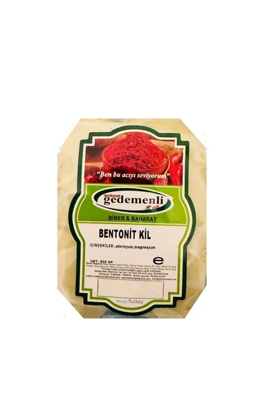 BENTONİT TOZ KİL 500 GR - Resim 4