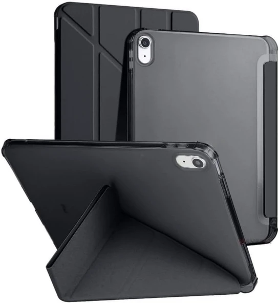 Abatech iPad 11.nesil A16 11INÇ/10.NESIL 10.9 Inç Ile Uyumlu Kalemlikli, Uyku Modlu, Mıknatıslı, Üçgen Standlı, Darbeye Dayanıklı Kaplama Akıllı Kılıf ürün görseli 1