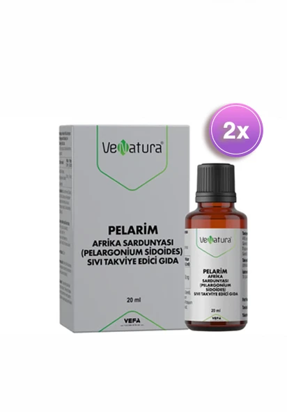 VeNatura Pelarim Afrika Sardunyası 20 ml 2 Adet ürün görseli 1