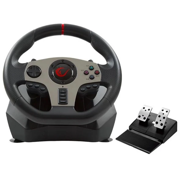 Rampage V900-S Pedallı Gaming Oyuncu Direksiyonu Seti PS3/PS4/PC/XBOX Uyumlu ürün görseli 1