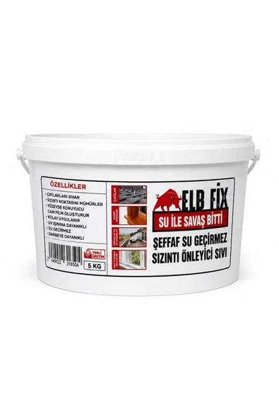 Elbfix Şeffaf Su Yalıtım Ürünü 5 kg ürün görseli 1