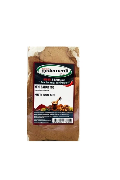 YENİ BAHAR TOZ  500 Gr - Resim 3