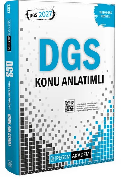 Pegem 2027 DGS Konu Anlatımlı Video Ders Hediyeli Pegem Akademi ürün görseli 1