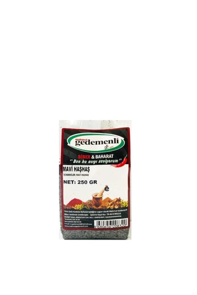 Mavi Haşhaş 250 Gr - Resim 4