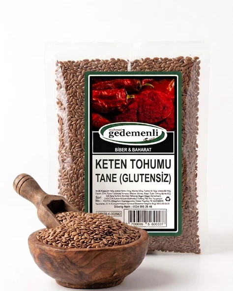 KETEN TOHUMU TANE GLUTENSİZ 5 KG ürün görseli 1