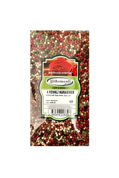 4 RENKLİ KARABİBER 1000 GR ürün görseli 1