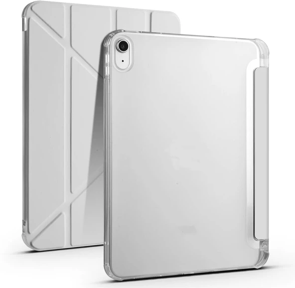 Abatech iPad 11. Nesil A16 11INÇ/10.NESIL 10.9 Inç ile Uyumlu Kalemlikli, Uyku Modlu, Mıknatıslı, Üçgen Standlı, Darbeye Dayanıklı Kaplama Akıllı Kılıf ürün görseli 1