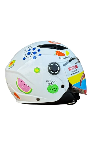 CRN ÇOCUK KASK ECE22.06 BELGELİ (ÇANTA VE STICKER HEDİYELİ) ürün görseli 1