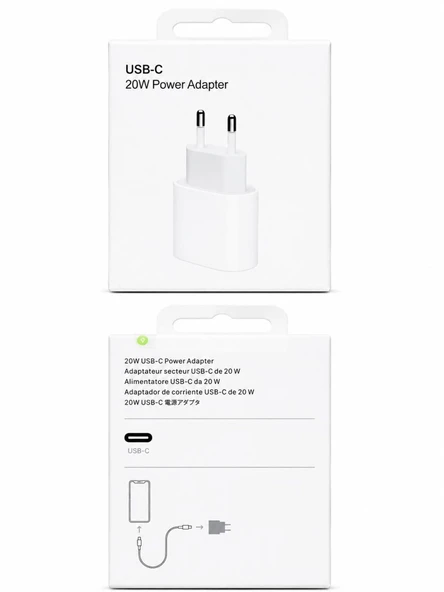 20W iPhone Uyumlu Apple Hızlı Şarj Aleti | Güvenli ve Ultra Hızlı ⚡Şarj Başlığı ürün görseli 1
