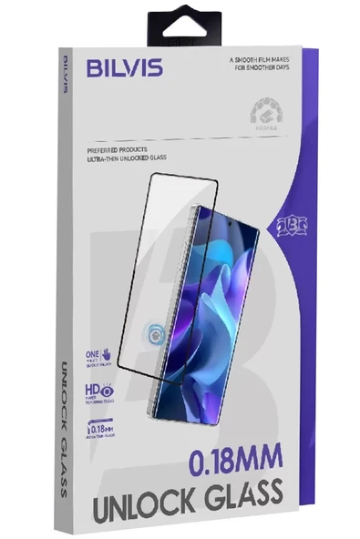 Samsung Galaxy S26 Bilvis 3D Cam Ekran Koruyucu - Siyah ürün görseli 1