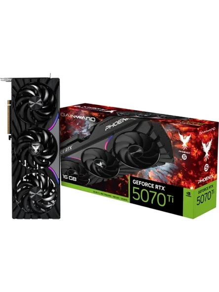 Gainward RTX 5070 TI Phoenix-S NE7507T019T2-GB2031K 256 Bit GDDR7 16 GB Ekran Kartı ürün görseli 1