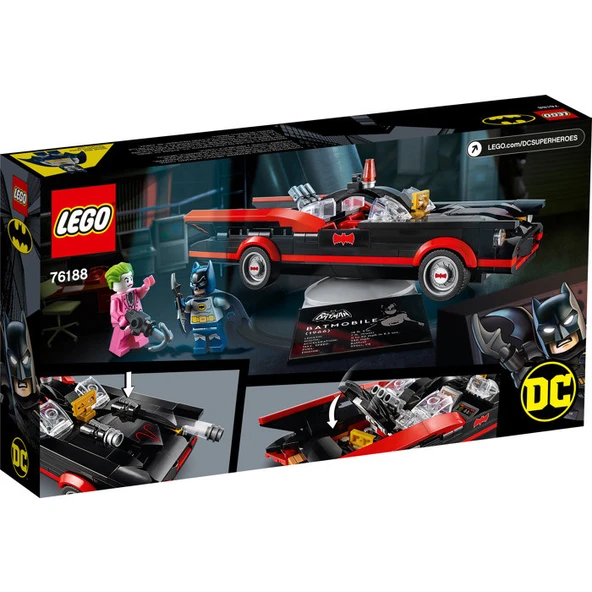 LEGO 76188 DC Batman Klasik Televizyon Dizisi Batmobil ürün görseli 1