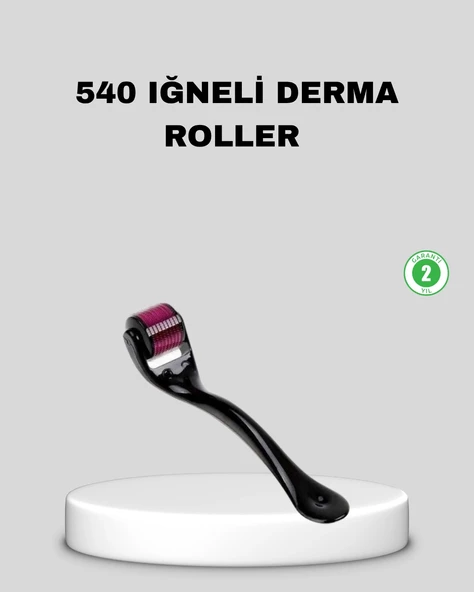 Derma Roller Titanyum İğneli Cilt Yenileyici – Akne Ve Kırışıklık Karşıtı ürün görseli 1