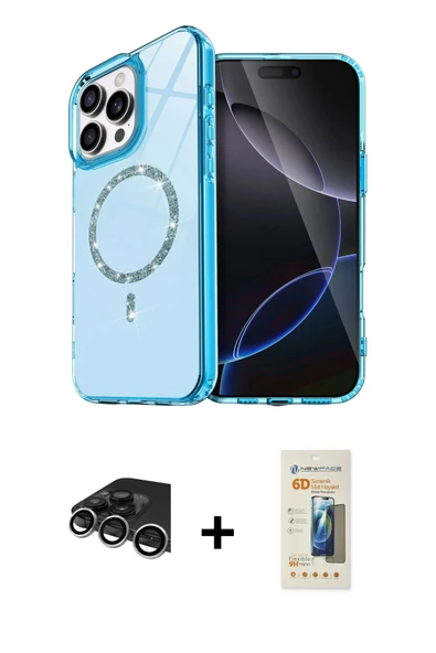 MARSİLYAN™- iPhone 14 Pro Max Kılıf Kıvılcım Form Prime - Siyah 6D Mat Seramik Hayalet Nano Ekran Koruyucu + Raze Metal ürün görseli 1