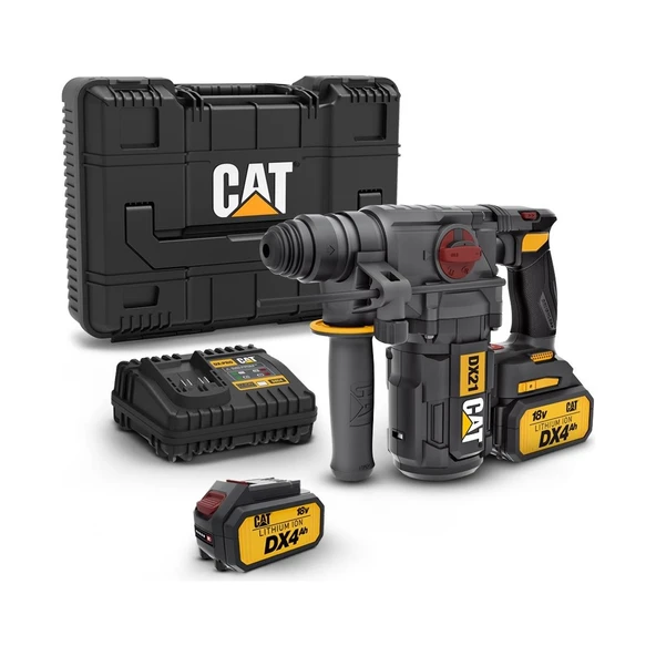 DX21 18VOLT 4.0AH 2.2j Li-Ion Çift Akülü Şarjlı Kömürsüz Profesyonel Sds-Plus Pnömatik Kırıcı/delici ürün görseli 1