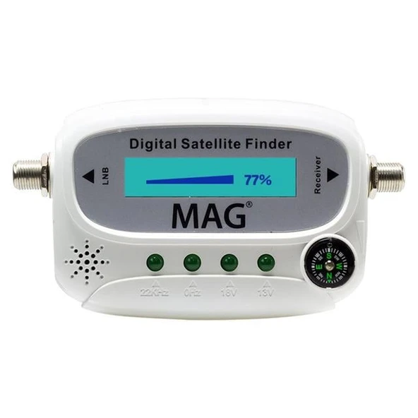 Mag MG-6300 LCD Ekranlı Mini Dijital Uydu Bulucu ürün görseli 1
