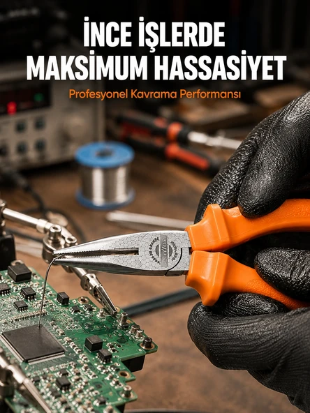 Ergonomik Saplı Profesyonel Kargaburun Dayanıklı Dövme Çelik Gövde ürün görseli 1