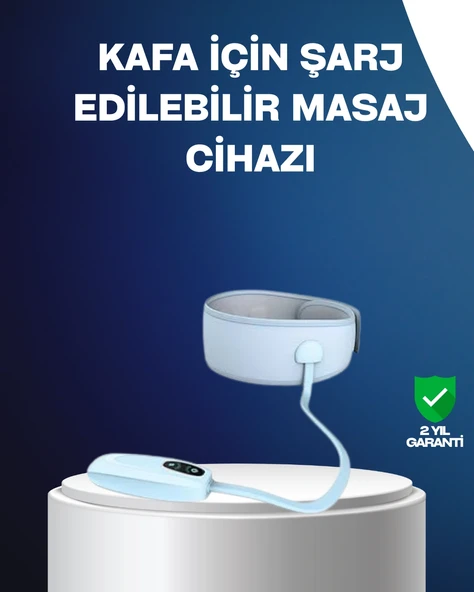 Yumuşak Dokulu Baş Masaj Bandı Günlük Kullanıma Uygun ürün görseli 1