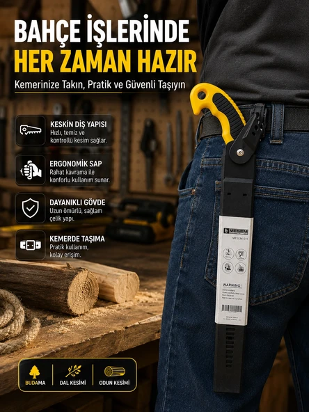 Ahşap Ve Dal Kesiminde Etkili Bahçe Bıçkısı ürün görseli 1