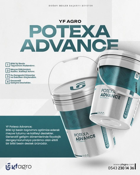 YF AGRO POTEKSA ADVANCE 10 LT (POTASYUM ASETAT) ürün görseli 1