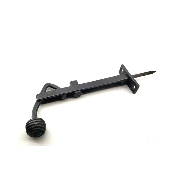 Antika Tarz Dekoratif Pirinç Ayarlı Panjur Stoperi - 150x55 Mm, Oksit ürün görseli 1
