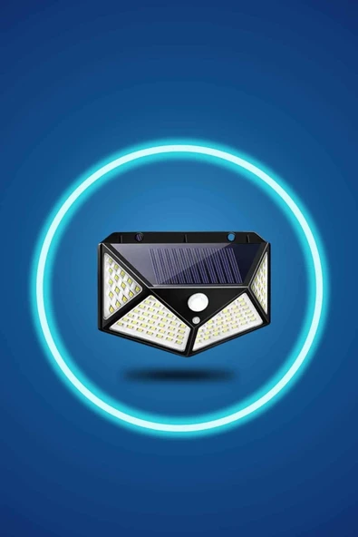 Bahçe Lambası Bahçe Aydınlatma Sensörlü Suya Dayanıklı 100 Led - Resim 2