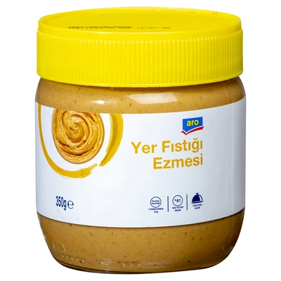 aro Yerfıstığı Ezmesi 350 G - %81 Yer Fıstığı, Protein Kaynağı 6'li Avantaj Paketi ürün görseli 1