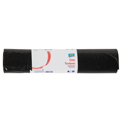 aro Hantal Çöp Torbası 100x150 cm 5 Adet - Büyük Boy 6'li Avantaj Paketi ürün görseli 1