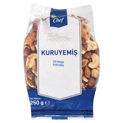 METRO Chef Karışık Kuruyemiş 250 G Çiğ Atıştırmalık 5'li Avantaj Paketi ürün görseli 1