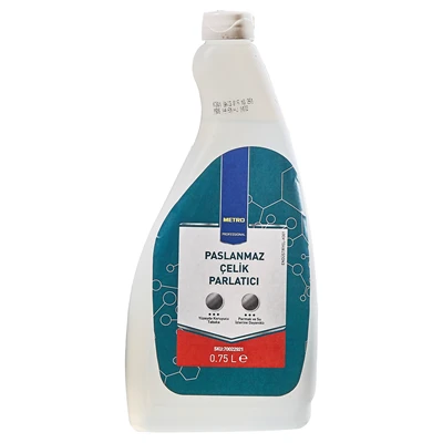 METRO PROFESSIONAL K301 Paslanmaz Çelik Parlatıcı 620 G Koruyucu Tabaka 5'li Avantaj Paketi ürün görseli 1