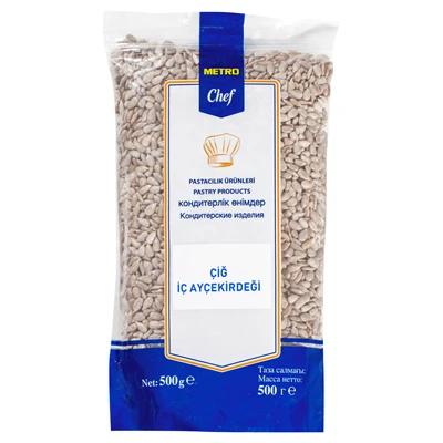 METRO Chef Çiğ İç Ayçekirdek 500 G - Pastacılık ve Atıştırmalık İçin 4'li Avantaj Paketi ürün görseli 1