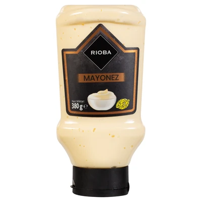 RIOBA Mayonez 380 G Pratik Sıkılabilir Şişe 6'li Avantaj Paketi ürün görseli 1