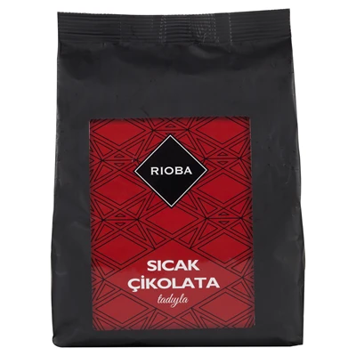 RIOBA Sıcak Çikolata 1 Kg Pratik Hazır Sıcak İçecek 3'li Ekonomik Paket ürün görseli 1