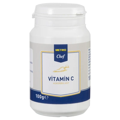 METRO Chef Vitamin C 100 G - Pastacılık Ürünleri İçin Katkı Maddesi 6'li Avantaj Paketi ürün görseli 1