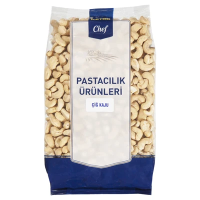 METRO Chef Çiğ Kaju 1 Kg - Doğal Atıştırmalık ve Tatlı Malzemesi 5'li Avantaj Paketi ürün görseli 1