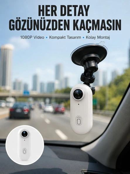Şarj Edilebilir Uzun Ömürlü Mini Spor Kamera Full Hd Yeni Nesil ürün görseli 1
