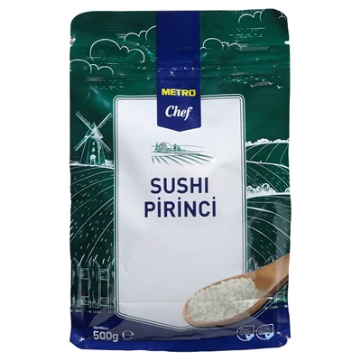 METRO Chef Sushi Pirinci 500G - Asya Mutfağı İçin Özel Pirinç 5'li Avantaj Paketi ürün görseli 1