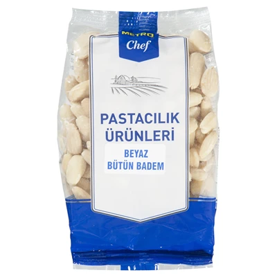 METRO Chef Beyaz Badem 250 G - Pastacılık ve Atıştırmalık İçin Kaliteli Kuru Yem 8'li Avantaj Paketi ürün görseli 1