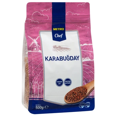 METRO Chef Karabuğday 500 G - Glutensiz, Yüksek Lifli ve Protein Kaynağı 6'li Avantaj Paketi ürün görseli 1