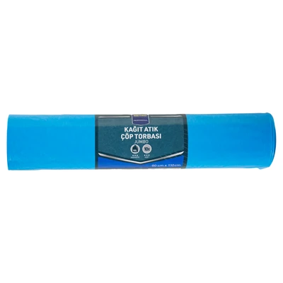 METRO PROFESSIONAL Mavi Çöp Poşeti 80x110cm 10 Adet 27 Mikron 3'li Ekonomik Paket ürün görseli 1